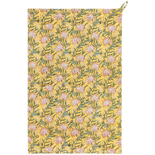 Heirloom - Kitchen Towel Block Print Clematis Home & Kitchen