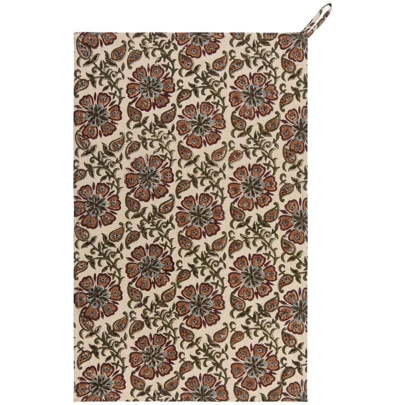 Heirloom - Kitchen Towel Block Print Elysian Home & Kitchen