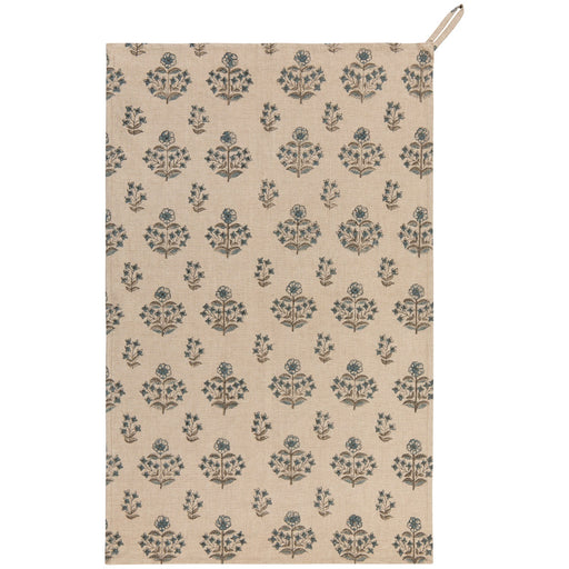 Heirloom - Kitchen Towel Block Print Salvia Home & Kitchen