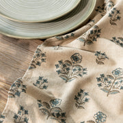 Heirloom - Kitchen Towel Block Print Salvia Home & Kitchen