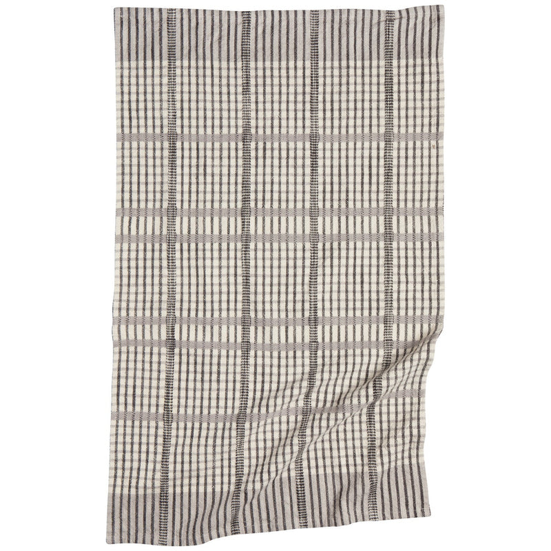 Heirloom - Kitchen Towel Finley Check Pewter Home & Kitchen