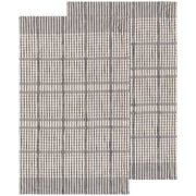 Heirloom - Kitchen Towel Finley Check Pewter Home & Kitchen