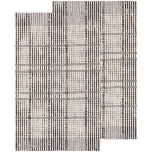 Heirloom - Kitchen Towel Finley Check Pewter Home & Kitchen