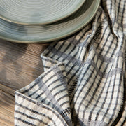Heirloom - Kitchen Towel Finley Check Pewter Home & Kitchen
