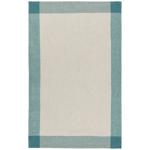 Heirloom - Lagoon Array Stripe Dishtowel Set of 2 Home & Kitchen