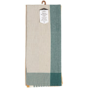 Heirloom - Lagoon Array Stripe Dishtowel Set of 2 Home & Kitchen