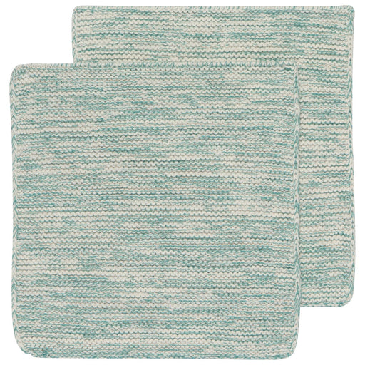 Heirloom - Lagoon Knit Dishcloths Set of 2 Home & Kitchen