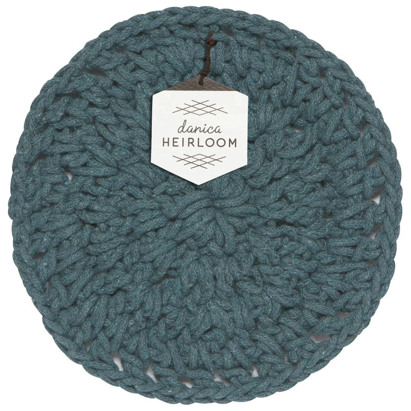 Heirloom - Lagoon Knotted Trivet