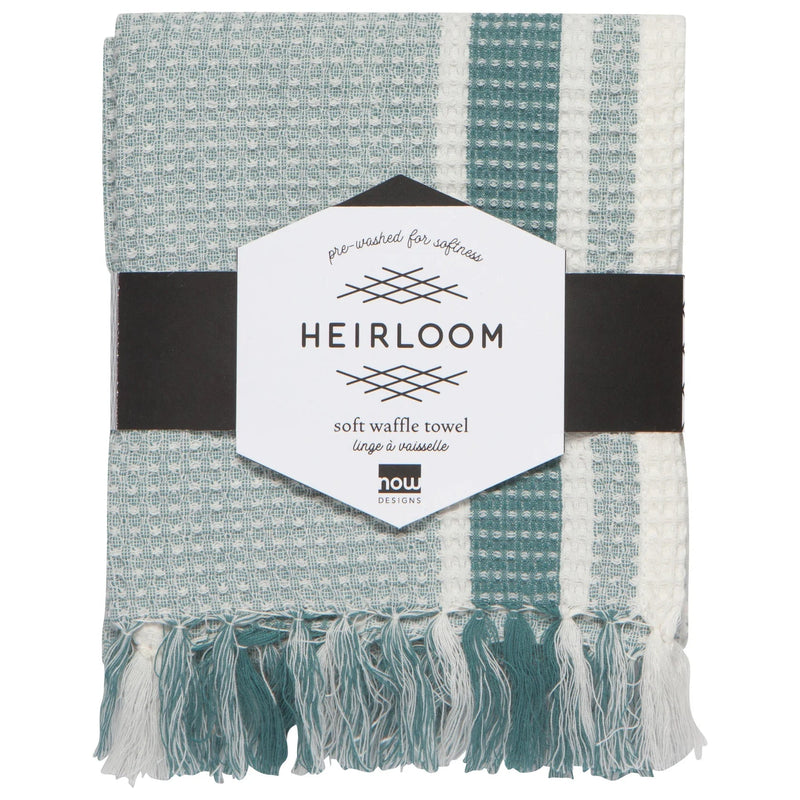 Heirloom - Lagoon Soft Waffle Dishtowel Home & Kitchen