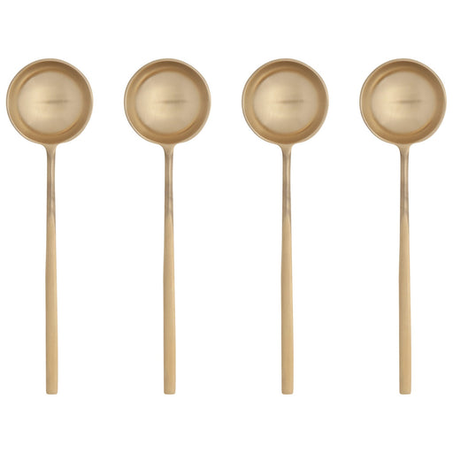 Heirloom - Long Spoons - Gold Set of 4 Home & Kitchen