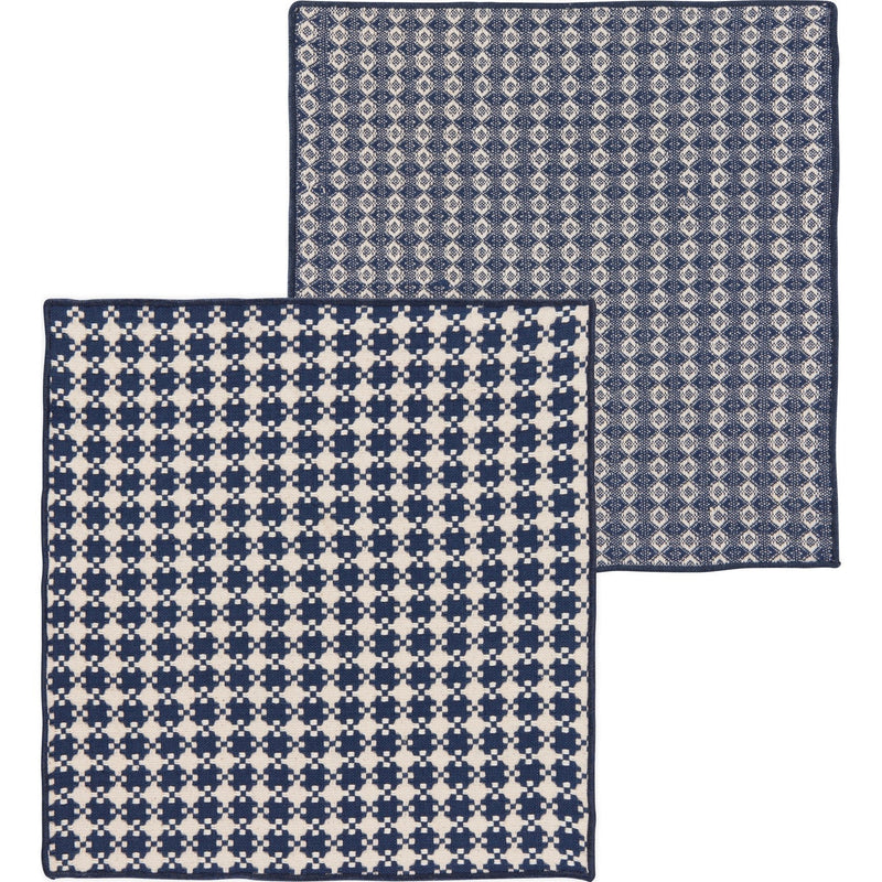 Heirloom - Midnight Assorted Woven Dishcloths Set of 2 Home & Kitchen