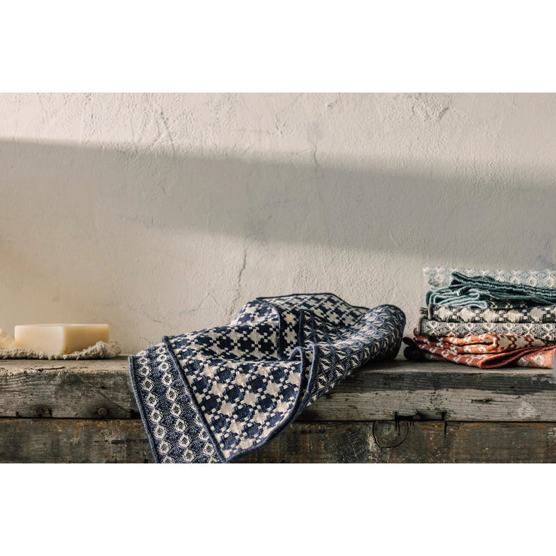 Heirloom - Midnight Assorted Woven Dishcloths Set of 2 Home & Kitchen