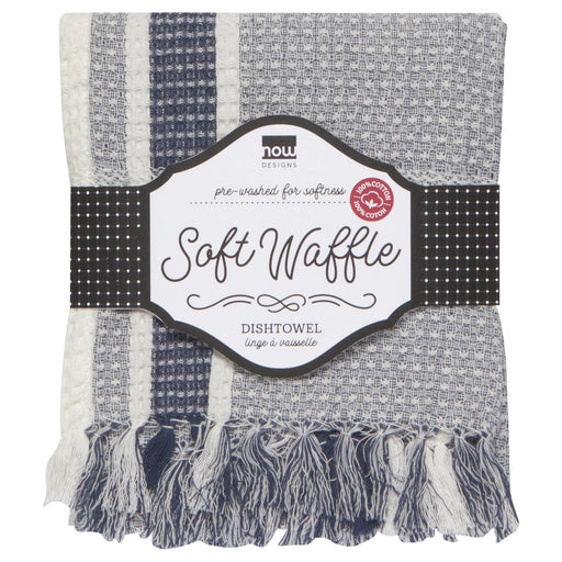 Heirloom - Midnight Blue Soft Waffle Dishtowel Home & Kitchen