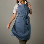 Heirloom - Midnight Blue Stonewash Apron Home & Kitchen