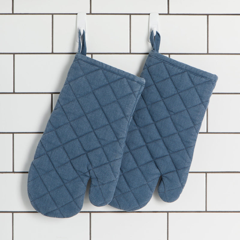 Heirloom - Midnight Stonewash Oven Mitt Home & Kitchen