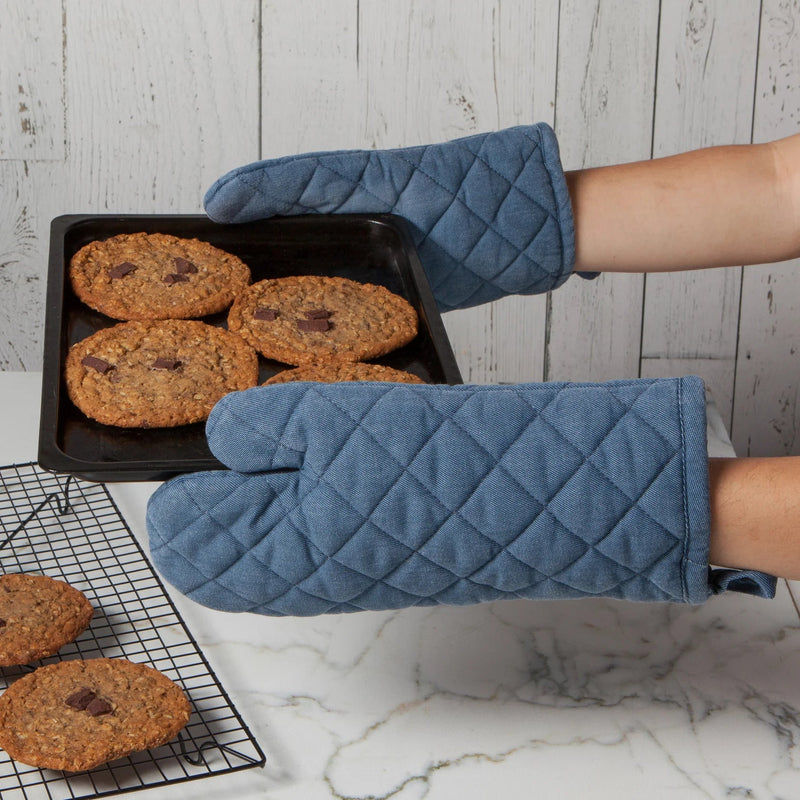 Heirloom - Midnight Stonewash Oven Mitt Home & Kitchen
