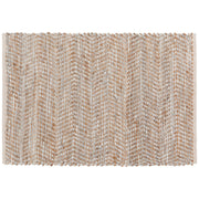 Heirloom - Miller Gray Leather Chind Rug 2 x 3 ft Home & Kitchen