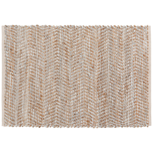 Heirloom - Miller Gray Leather Chind Rug 2 x 3 ft Home & Kitchen