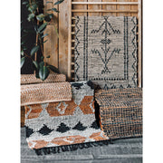 Heirloom - Miller Gray Leather Chind Rug 2 x 3 ft Home & Kitchen