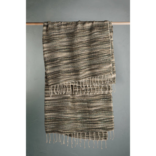 Heirloom - Mist Cotton Throw Home & Kitchen