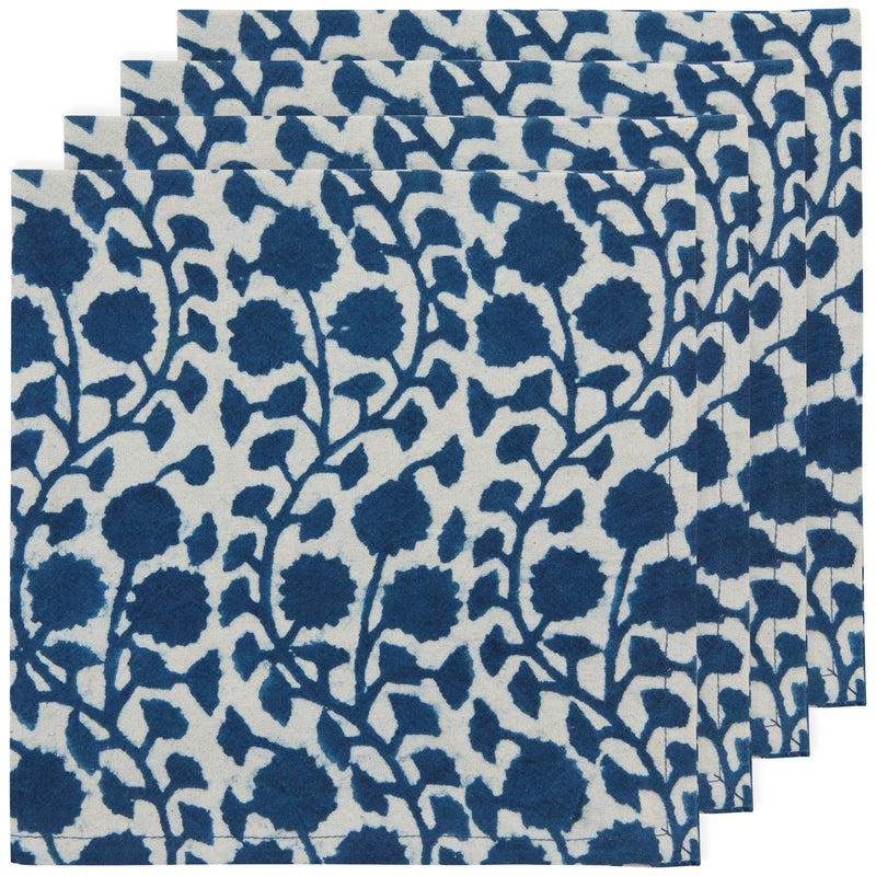 Heirloom - Napkin Block Print Vinebloom Home & Kitchen
