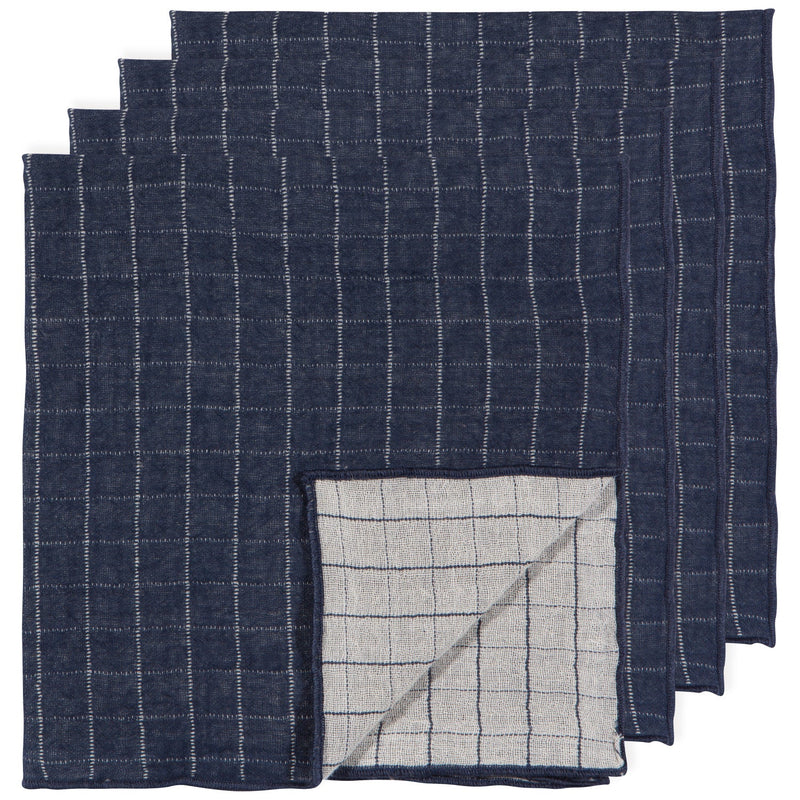 Heirloom - Napkin Double Weave Midnight Home & Kitchen