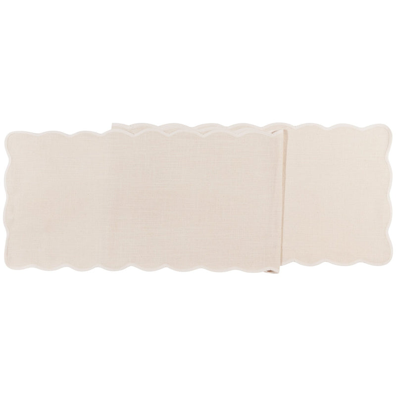 Heirloom - Natural Florence Table Runner Home & Kitchen