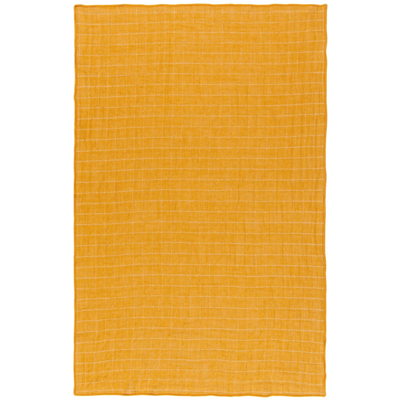 Heirloom - Ochre Double Weave Dishtowels Set of 2 Home & Kitchen
