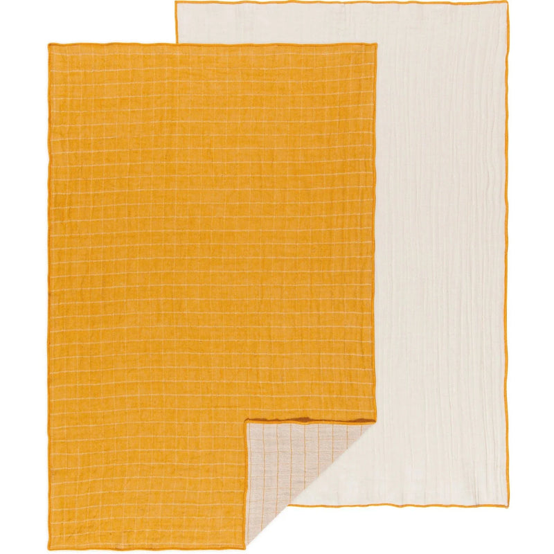 Heirloom - Ochre Double Weave Dishtowels (Set of 2) - view 4