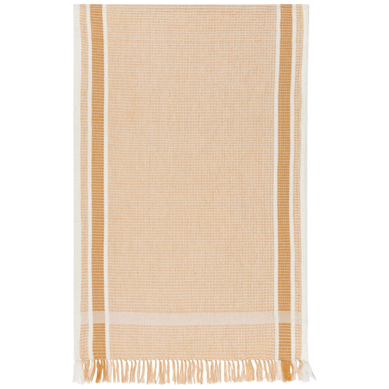 Heirloom - Ochre Soft Waffle Dishtowel Home & Kitchen