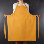 Heirloom - Ochre Stonewash Apron Home & Kitchen