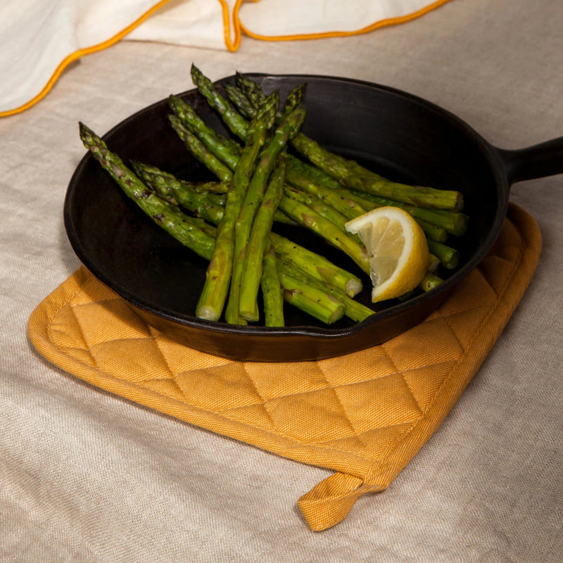 Heirloom - Ochre Stonewash Potholder Home & Kitchen