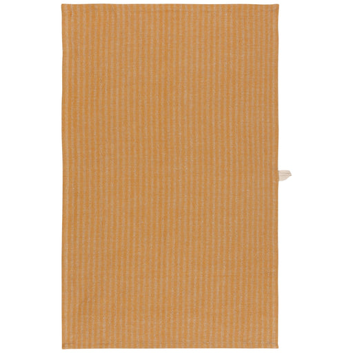 Heirloom - Ochre Stripe Linen - Cotton Dishtowel Home & Kitchen