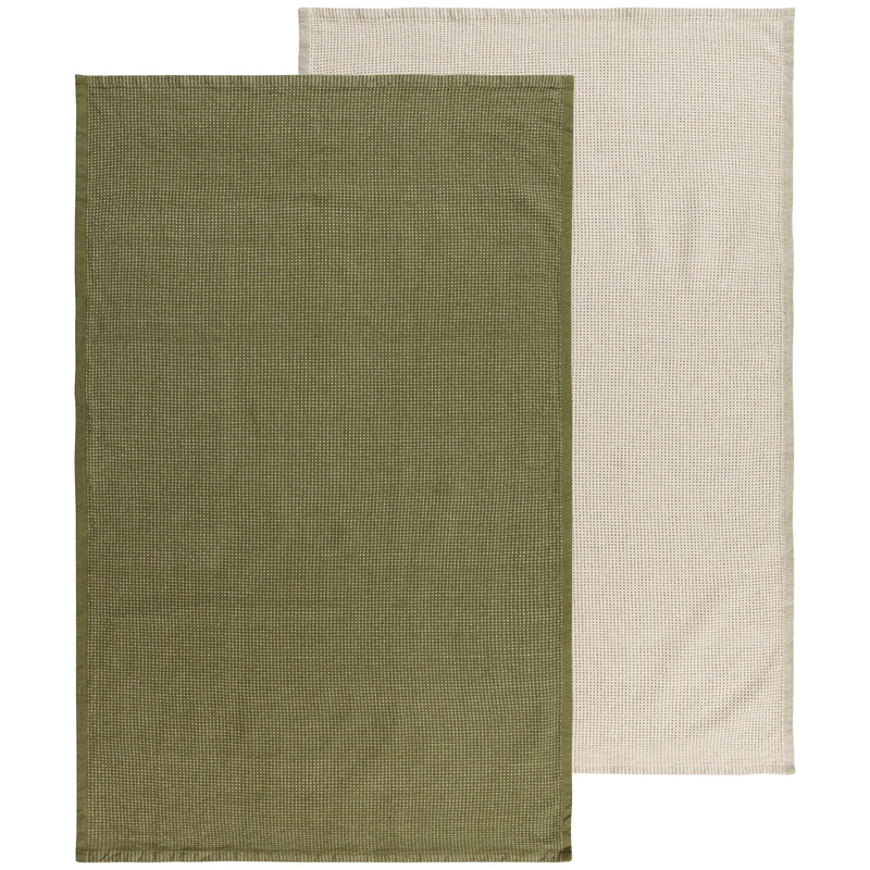 Heirloom - Olive Branch Dash Hand Towels Set of 2 Home & Kitchen