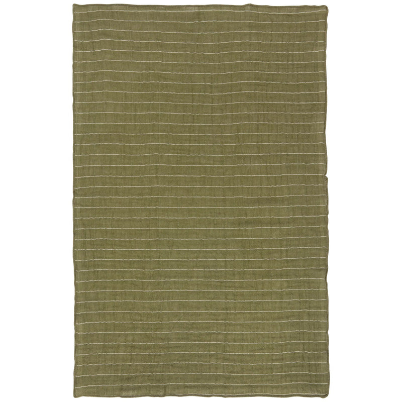 Heirloom - Olive Branch Double Gauze Dishtowels Set of 2 Home & Kitchen
