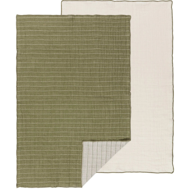 Heirloom - Olive Branch Double Gauze Dishtowels Set of 2 Home & Kitchen