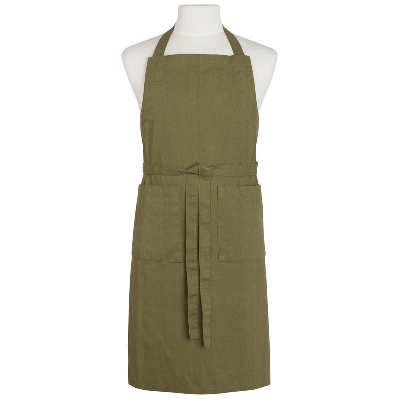 Heirloom - Olive Branch Stonewash Apron Home & Kitchen