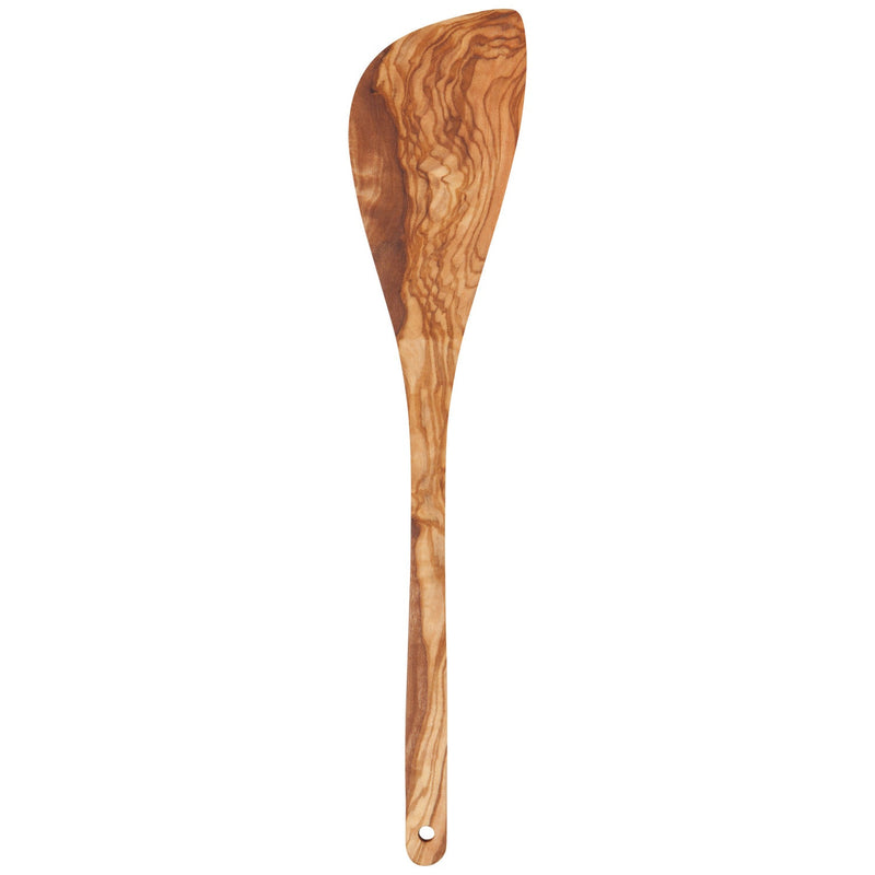 Heirloom - Olive Wood Corner Spatula Home & Kitchen