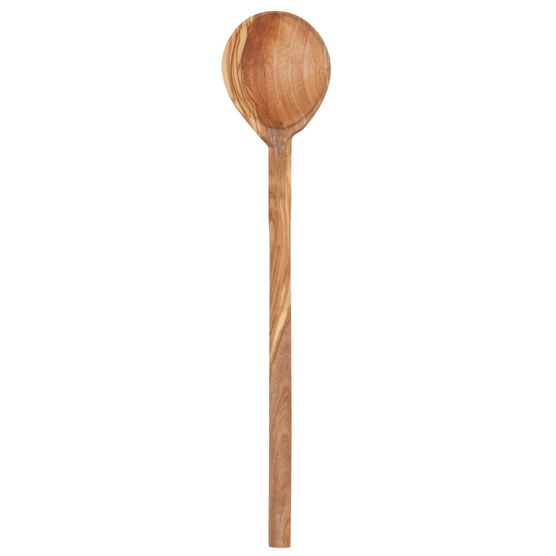 Heirloom - Olive Wood Round Spoon Home & Kitchen