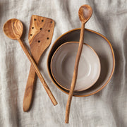 Heirloom - Olive Wood Wavy Spoon Home & Kitchen