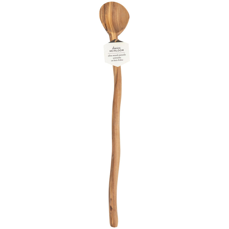 Heirloom - Olive Wood Wavy Spoon Home & Kitchen