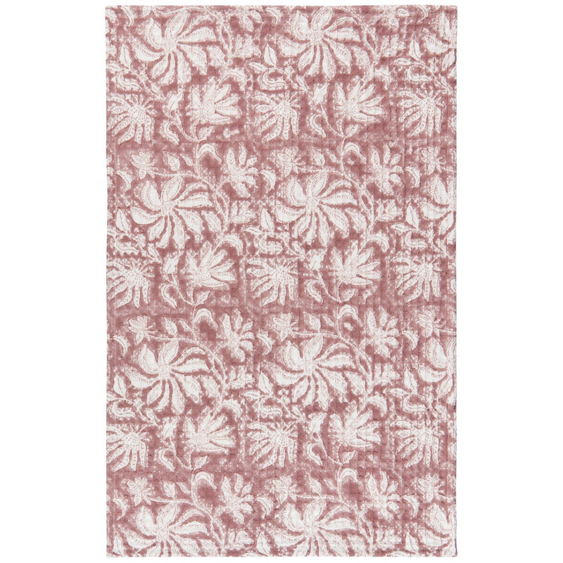 Heirloom - Block Print Waffle Dishtowel - Paradise