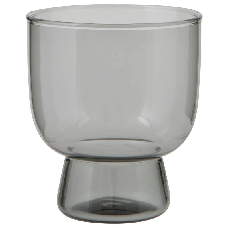 Heirloom - Pedestal Glass - Smoke | 7 oz / 207 mL