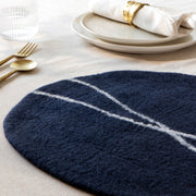 Heirloom - Placemat Striato Midnight Home & Kitchen