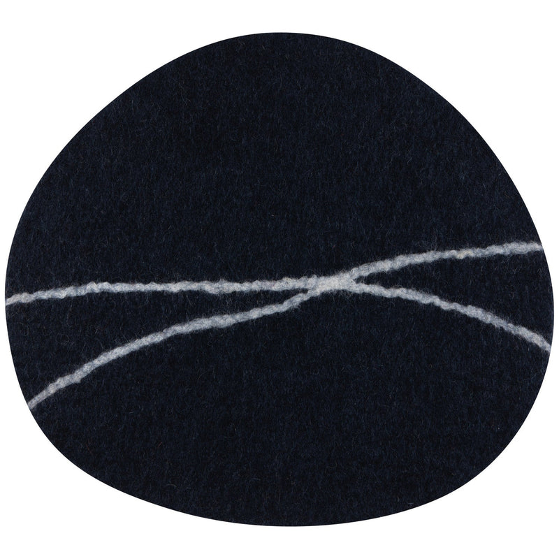 Heirloom - Placemat Striato Midnight Home & Kitchen