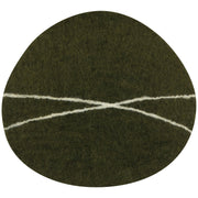 Heirloom - Placemat Striato Olive Branch Home & Kitchen