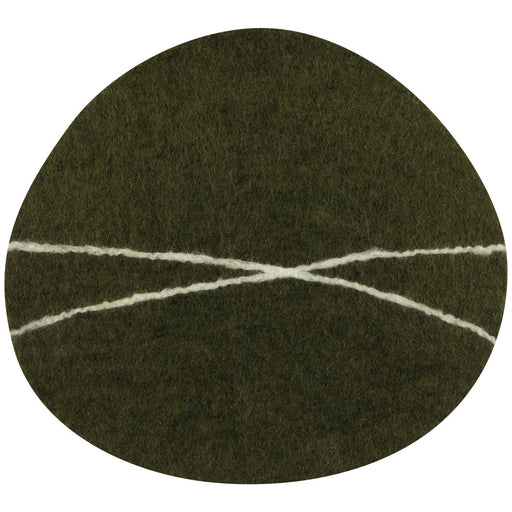 Heirloom - Placemat Striato Olive Branch Home & Kitchen