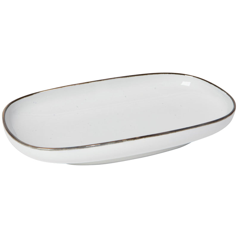 Heirloom - Platter Oval 9.5in Tundra Home & Kitchen