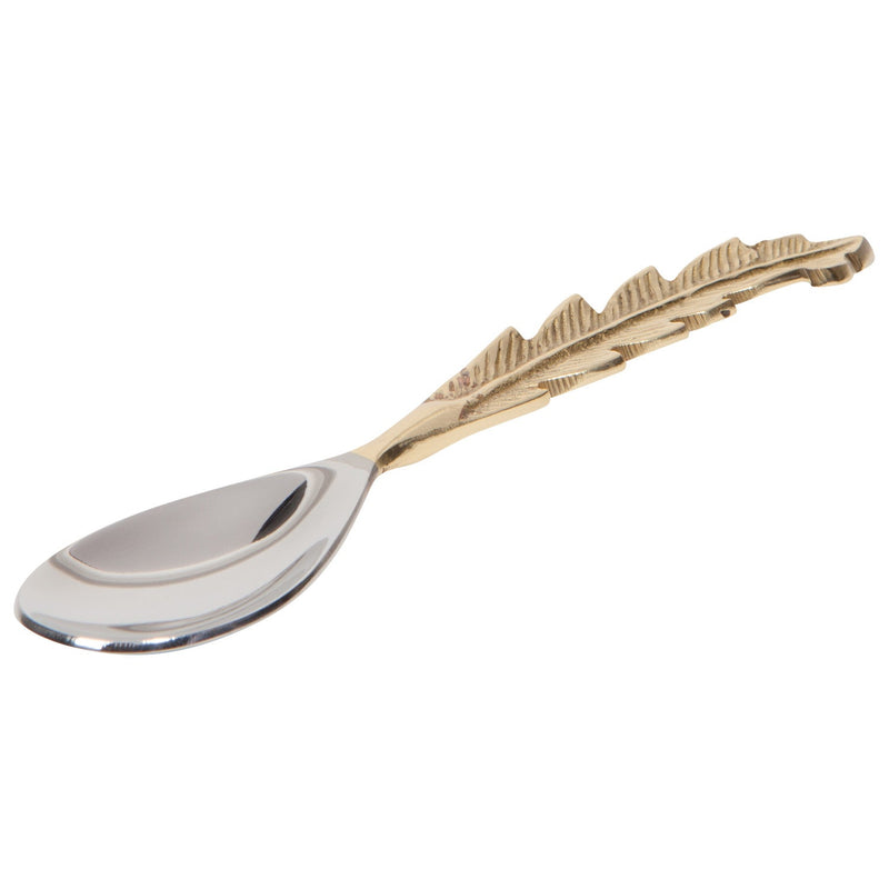 Heirloom - Plume Gold Spoons Set of 4 Home & Kitchen