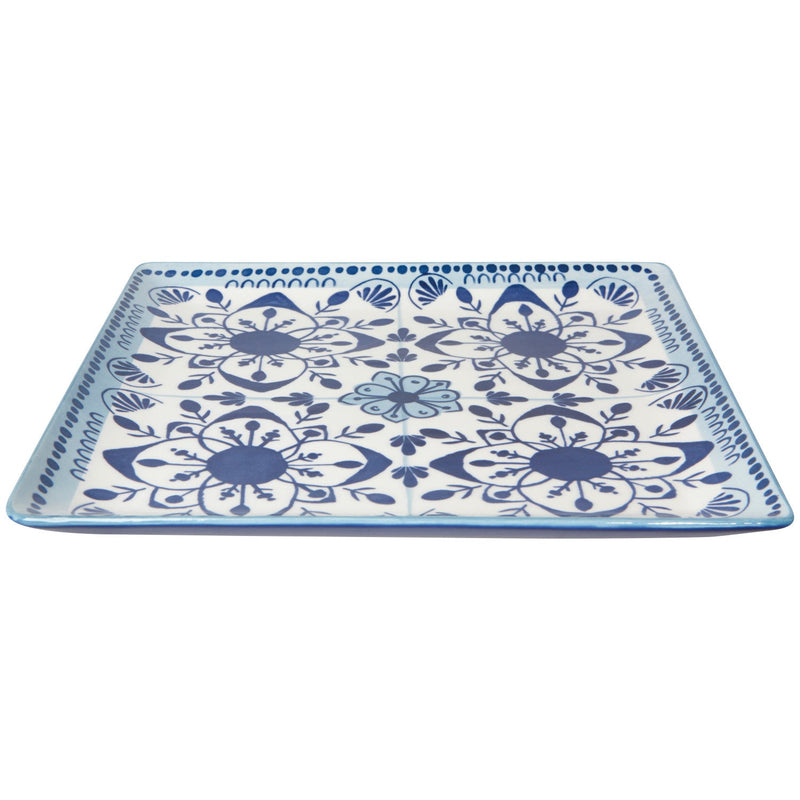Heirloom - Porto Stamped Plate 10 Inch Home & Kitchen
